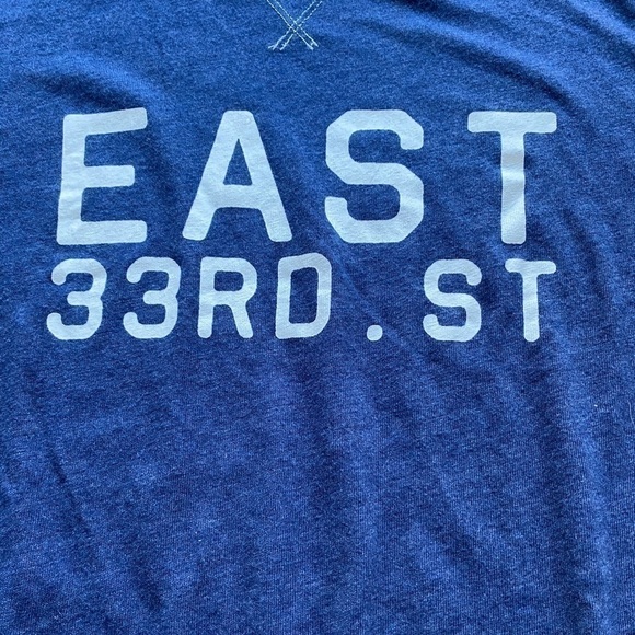 Under Armour Women's Short Sleeve Legacy East 33rd St. Crewneck. Size Medium - Picture 2 of 12